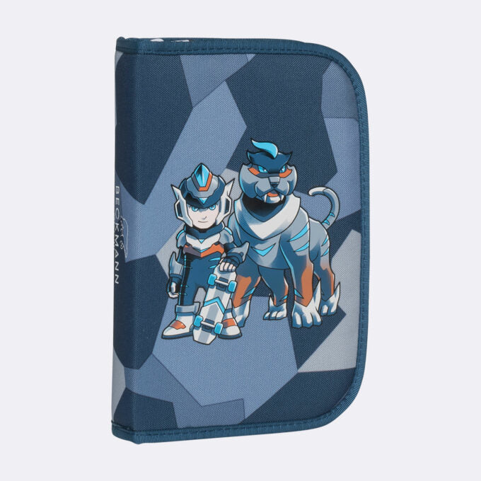 Beckmann Schulrucksack Active Air Flx – 6-teilig – Tiger Race – Recycelte Materialien
