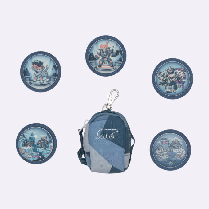 Beckmann Schulrucksack Active Air Flx – 6-teilig – Tiger Race – Recycelte Materialien