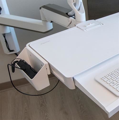 Ergotron CAREFIT Combo – POS-Halterung, für Topaz SigLite, Wacom STU-430, ePadLink ePad-ink und andere, Weiss