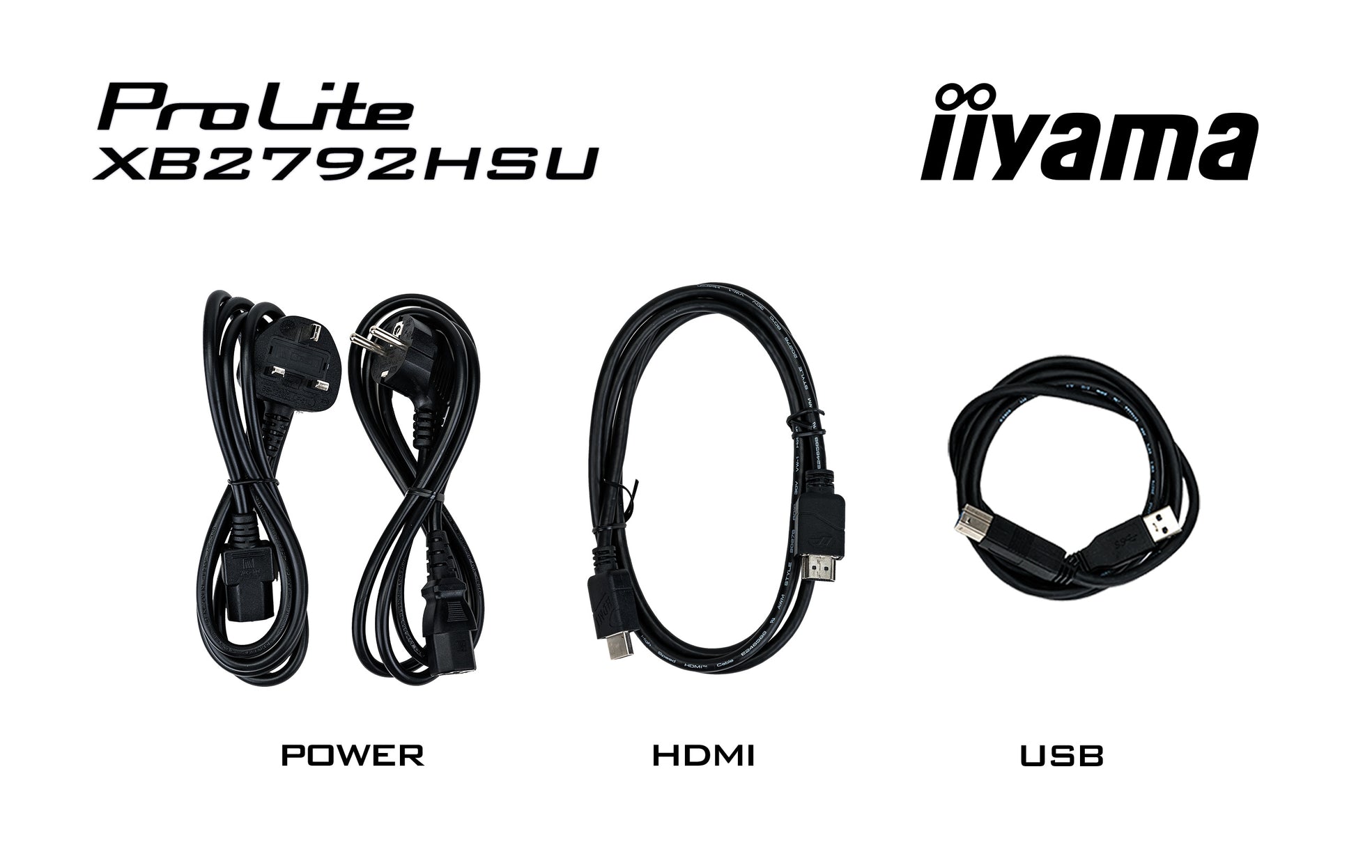 iiyama ProLite XB2792HSU-B1 – Monitor, 27", 1920 × 1080 (Full HD), IPS, 120 Hz, 300 cd/m²