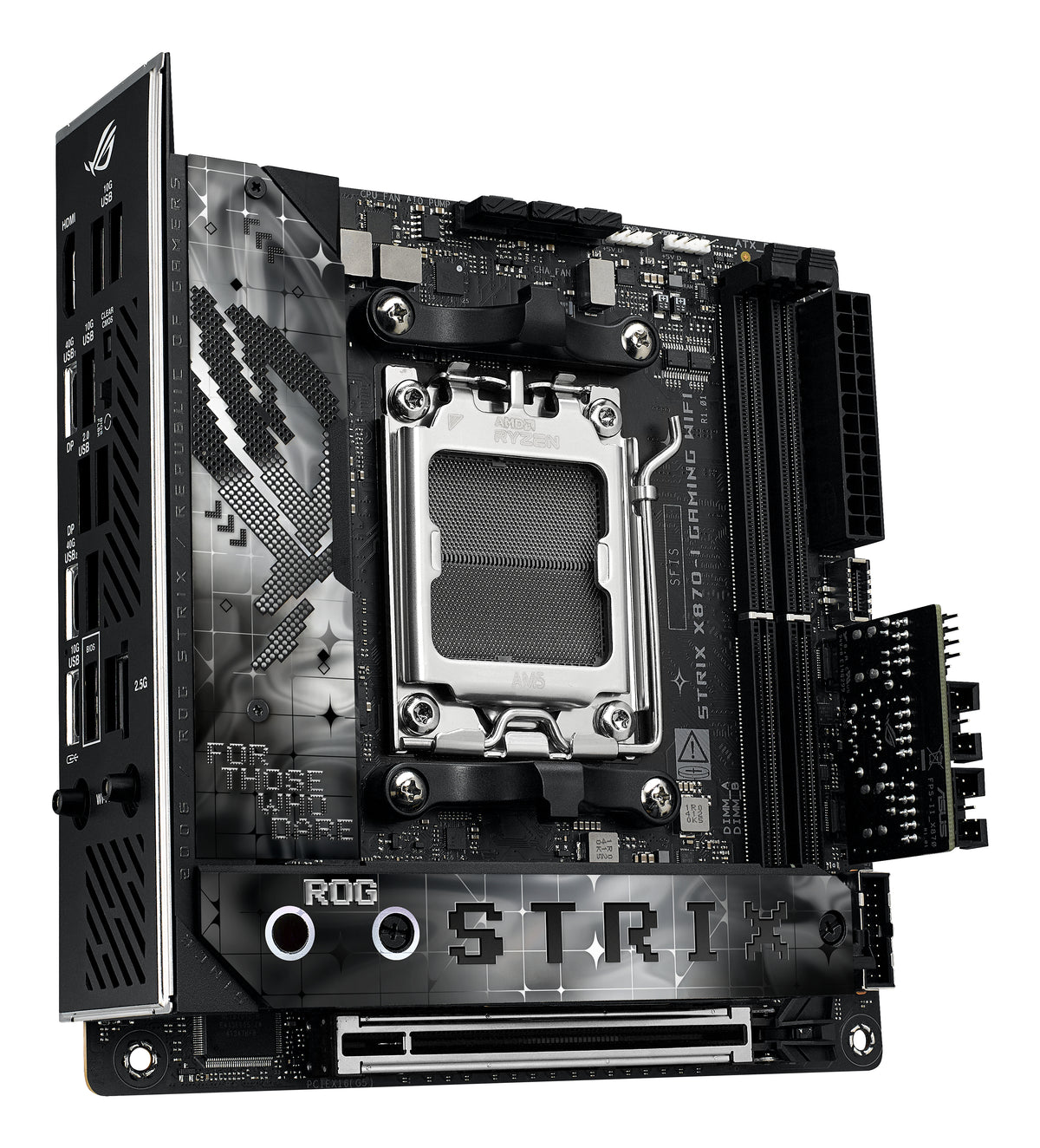 ASUS ROG STRIX X870-I GAMING – Mainboard – Sockel AM5, AMD X870, mini-ITX, DDR5