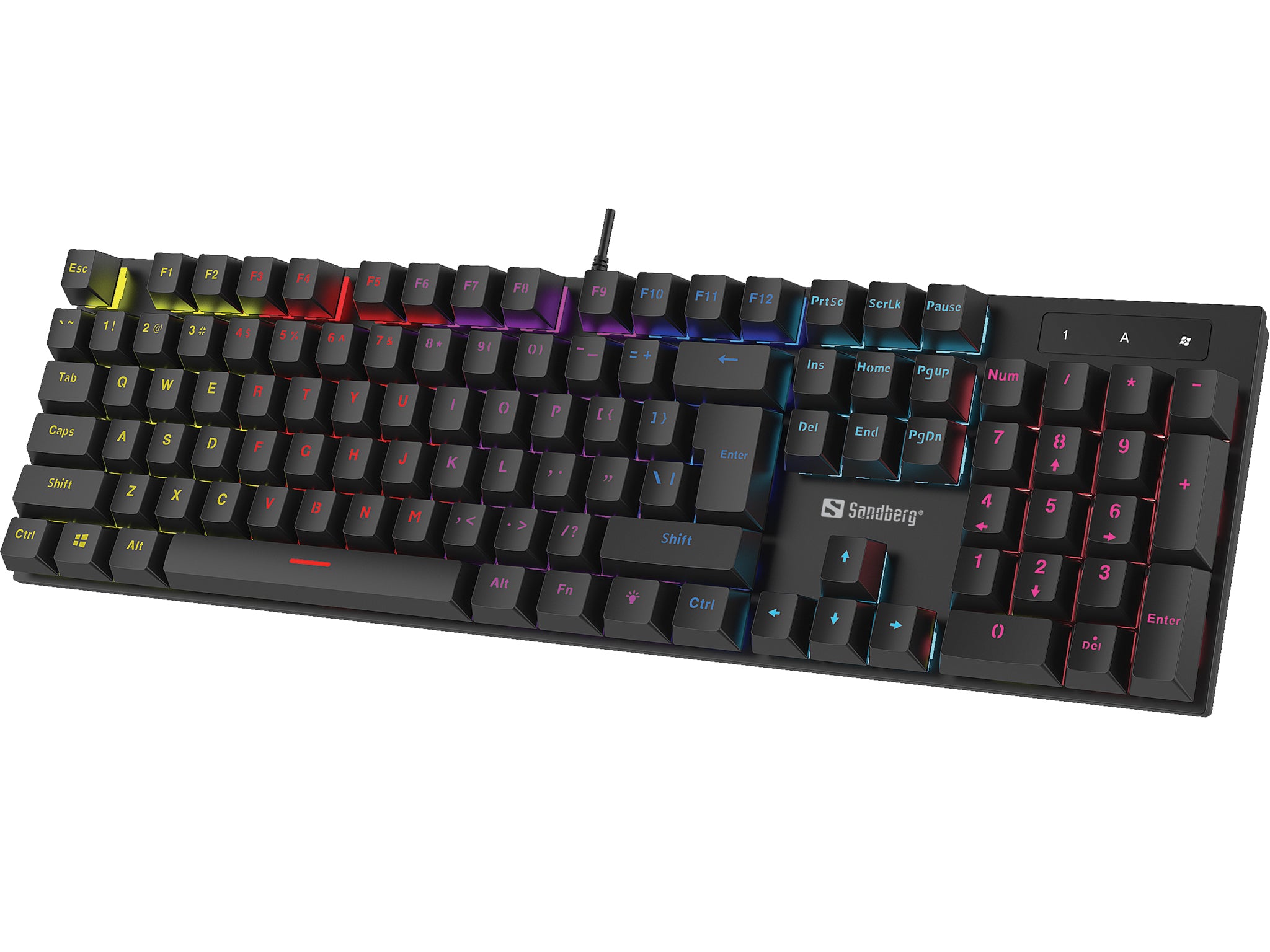 Sandberg Tastatur, DE-Layout (DE), mechanisch