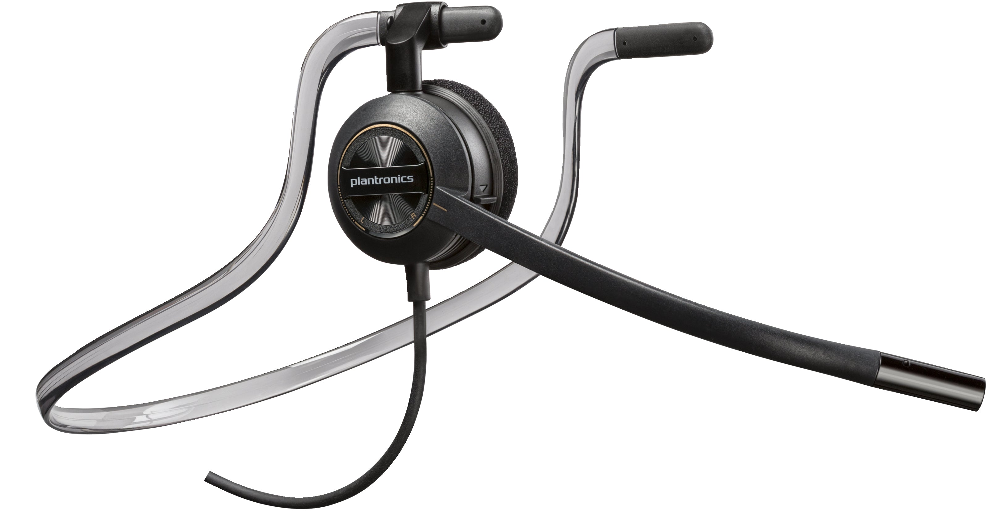 Poly EncorePro 540D TAA Office-Headset – On-Ear, Kabel (USB), Schwarz