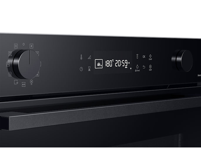 Samsung Einbau-Mikrowelle NQ5B4553F – 50 l, Grill & Heissluft, 800 W – Schwarz