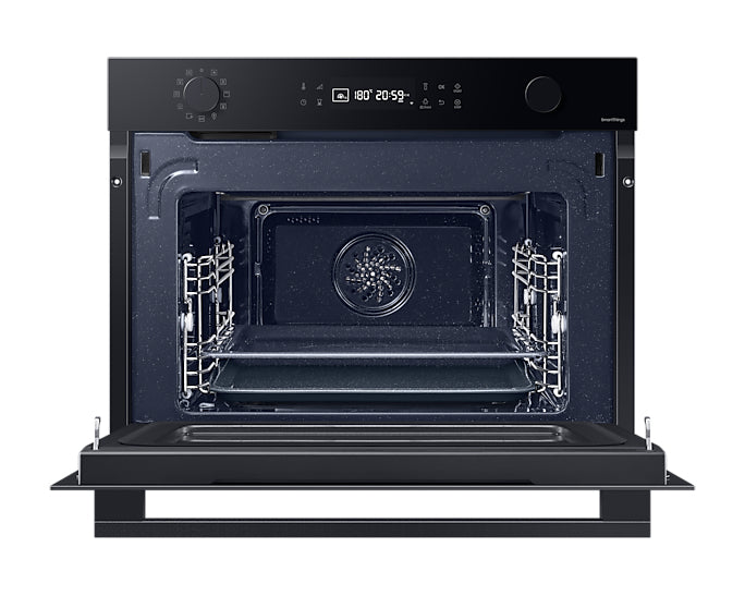 Samsung Einbau-Mikrowelle NQ5B4553F – 50 l, Grill & Heissluft, 800 W – Schwarz
