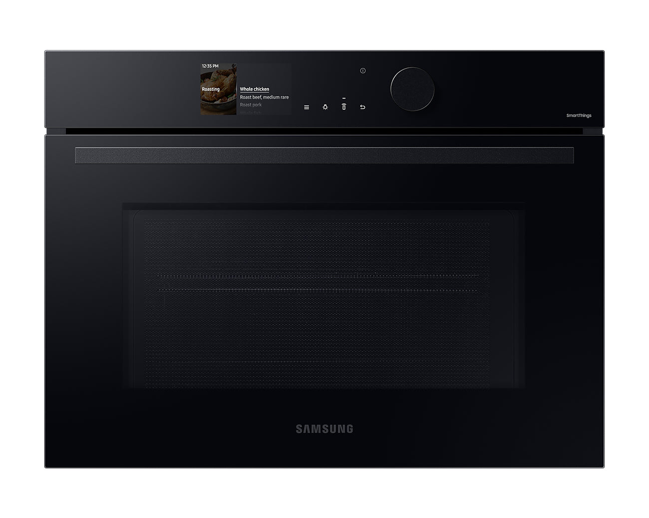 Samsung Einbau-Mikrowelle NQ7000 – 50 l, Grill & Heissluft, 1000 W – clean black