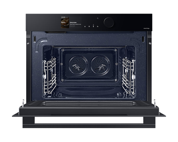 Samsung Einbau-Mikrowelle NQ7000 – 50 l, Grill & Heissluft, 1000 W – clean black
