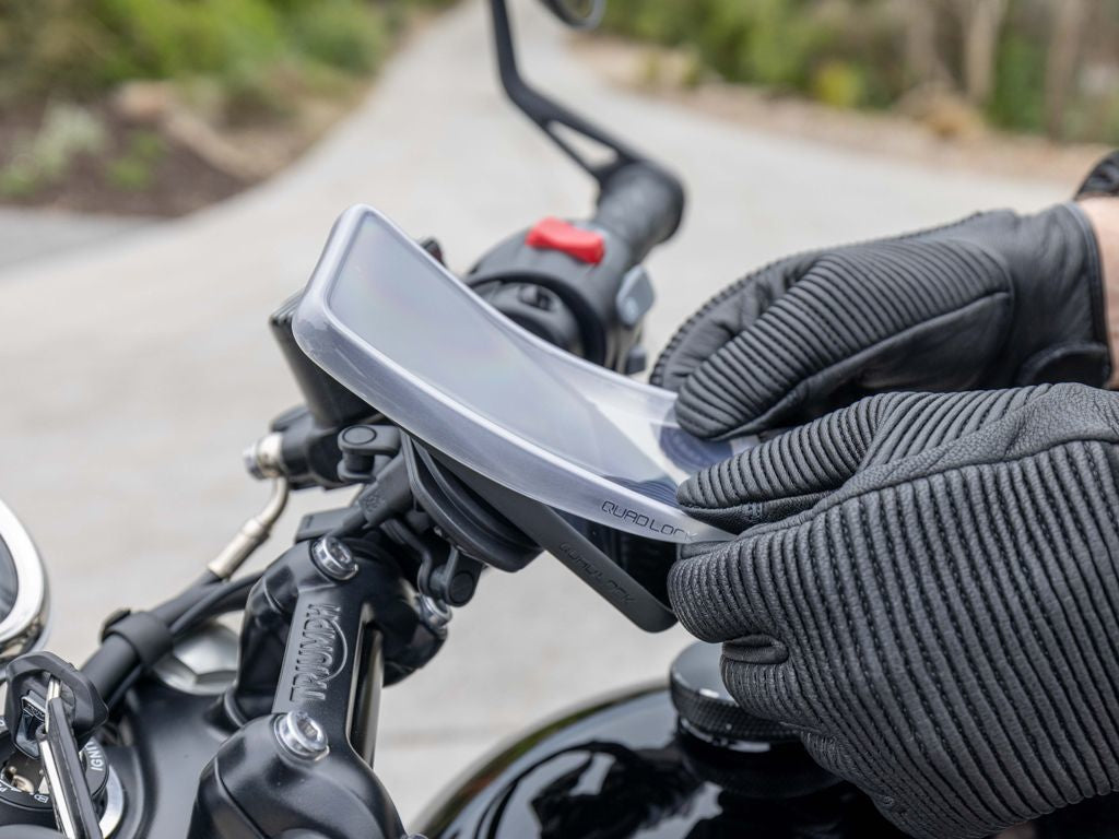 Quad Lock MAG Poncho – Backcover – für Google Pixel 8 Pro, TPU, transparent, spritzwassergeschützt