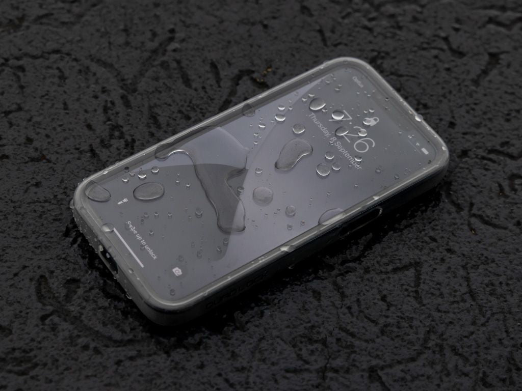 Quad Lock MAG Case – Backcover – für Apple iPhone 16, MagSafe, PC+TPU+Mikrofaser, Schwarz