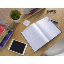 Clairefontaine Matris 9059 – Lehrpersonen-Tagebuch ohne Jahr, A4, Hardcover, liniert, Französisch, 72 Blatt