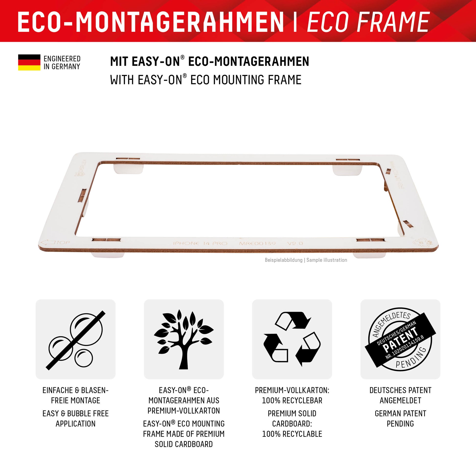 Displex Backcover – für Samsung Galaxy A54 5G, Gehärtetes Glas, Transparent, Panzerglas (10H)