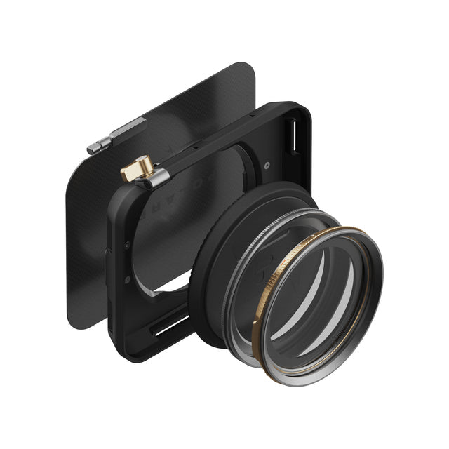PolarPro Recon VND Mattebox – VND, für 82 mm Filtergewinde – Schwarz