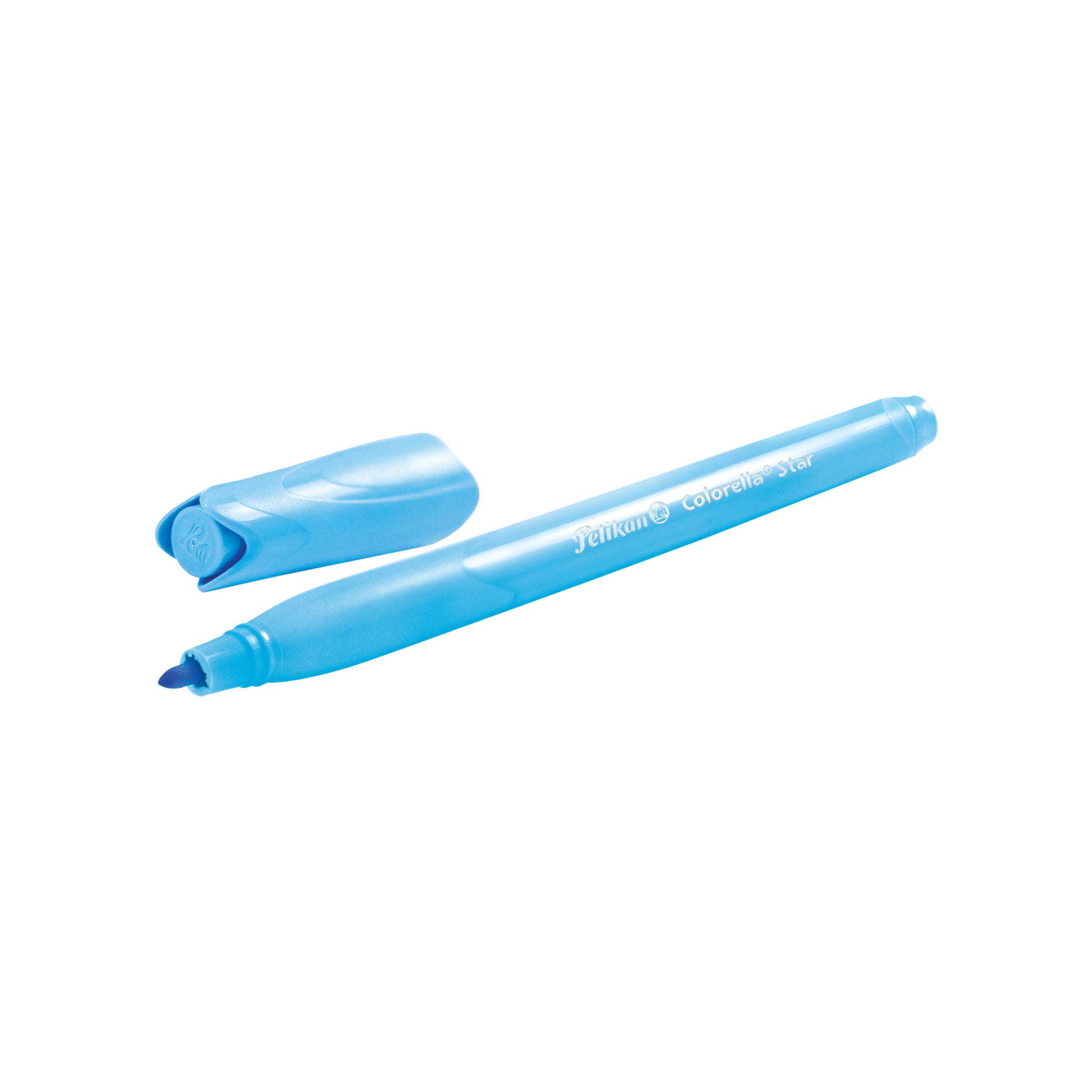 Pelikan Colorella Star Filzstifte – Rundspitze, 0,6 mm, wasserbasiert, auswaschbar, 30 Farben