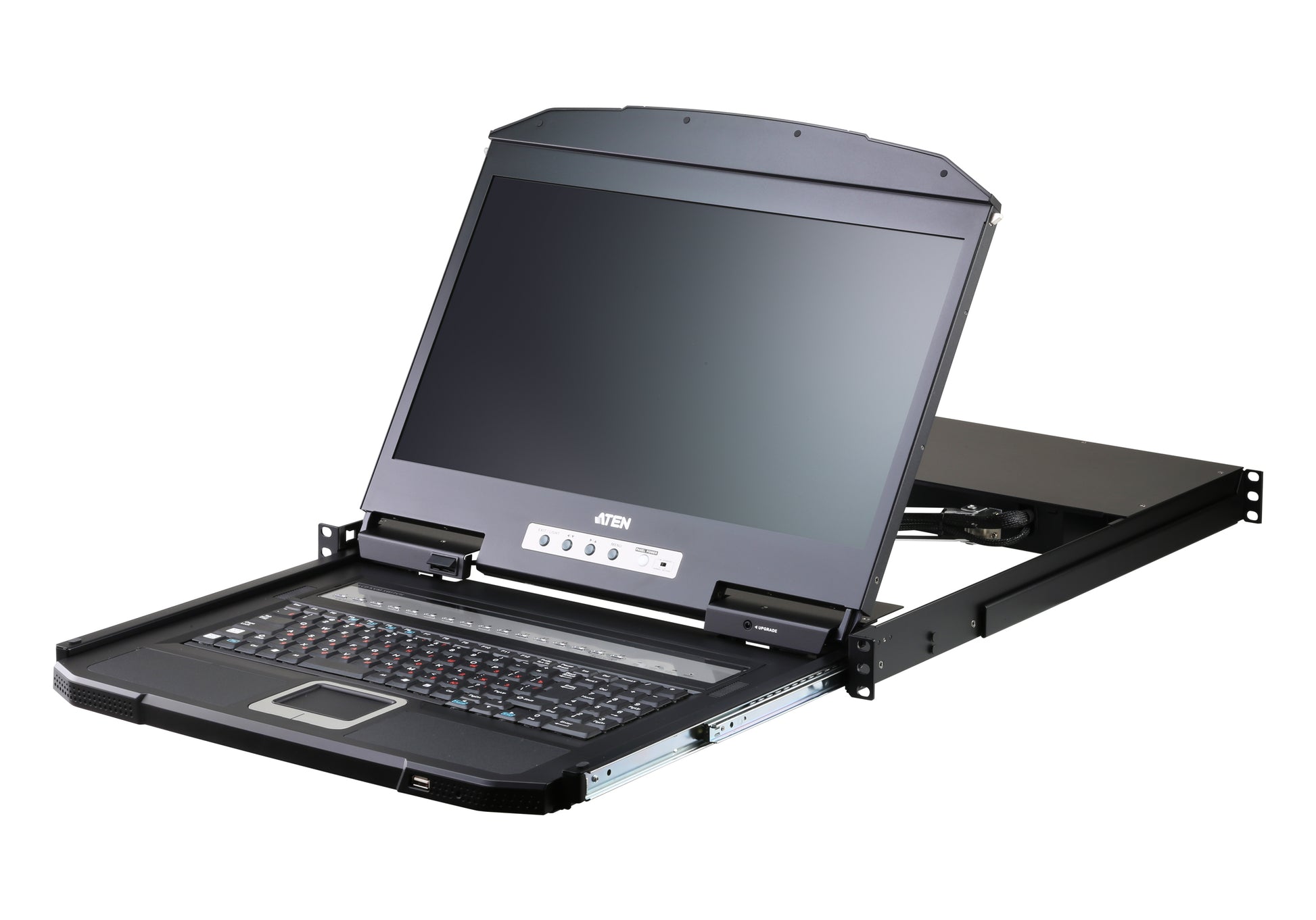 ATEN CL3116NX – KVM-Switch – 16-Port, VGA – 1920 × 1200 @ 60 Hz, Audio, Schwarz