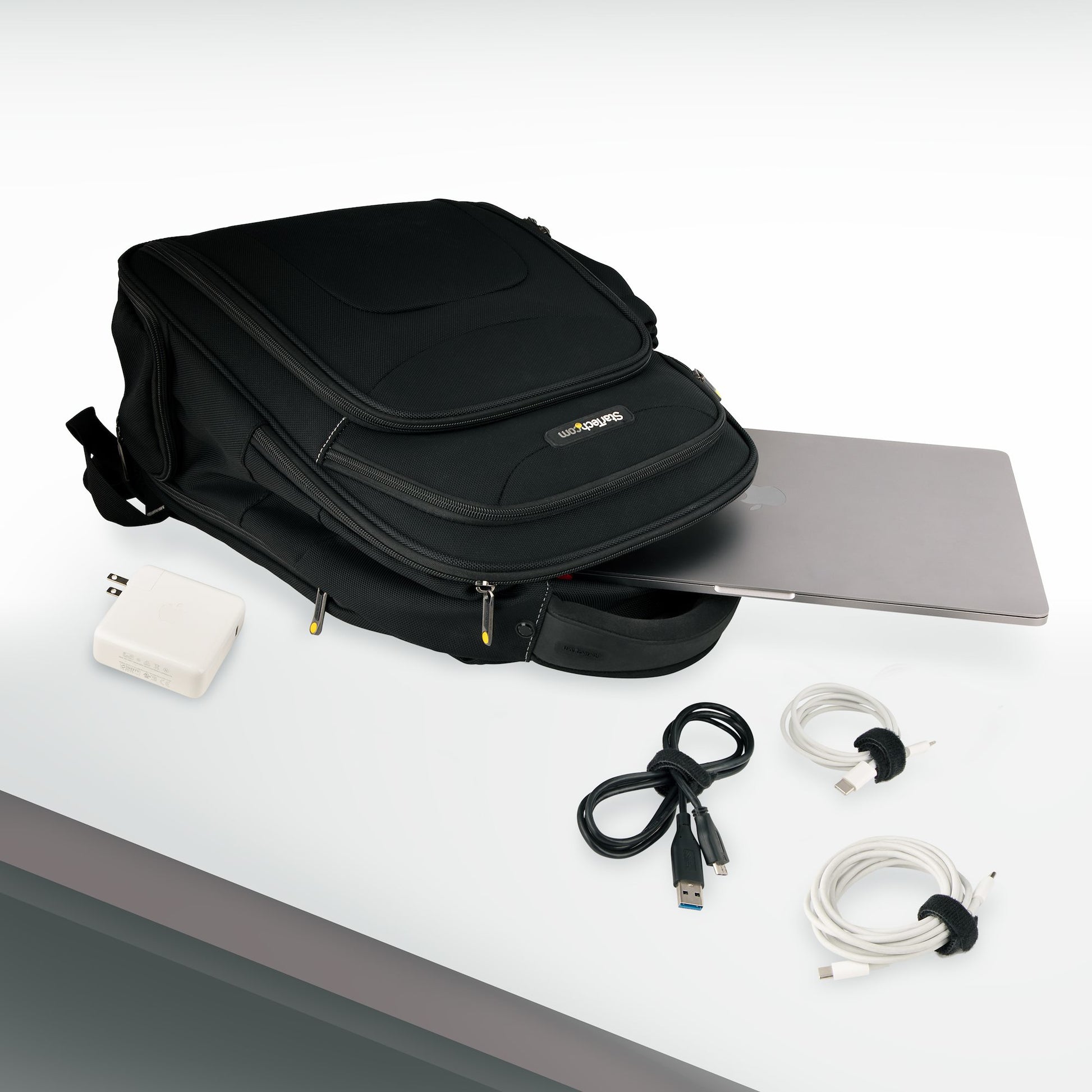 StarTech.com Klettband – wiederverwendbar, 50er-Pack