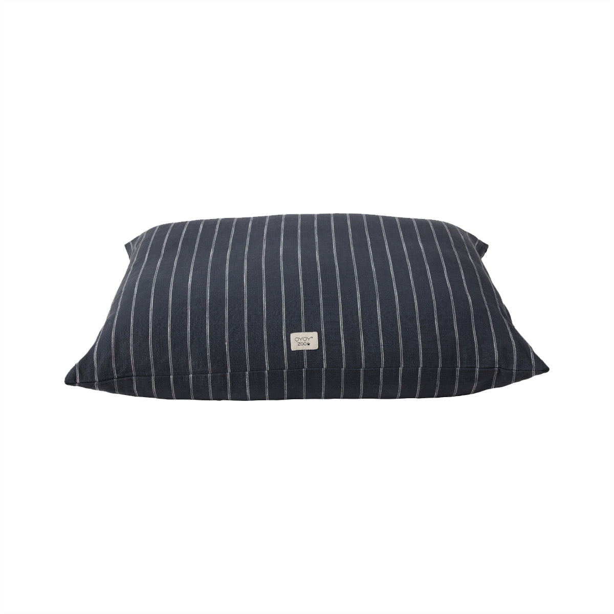 OYOY Kyoto Hundekissen – 60 × 74 cm, Bio-Baumwolle, Anthrazit