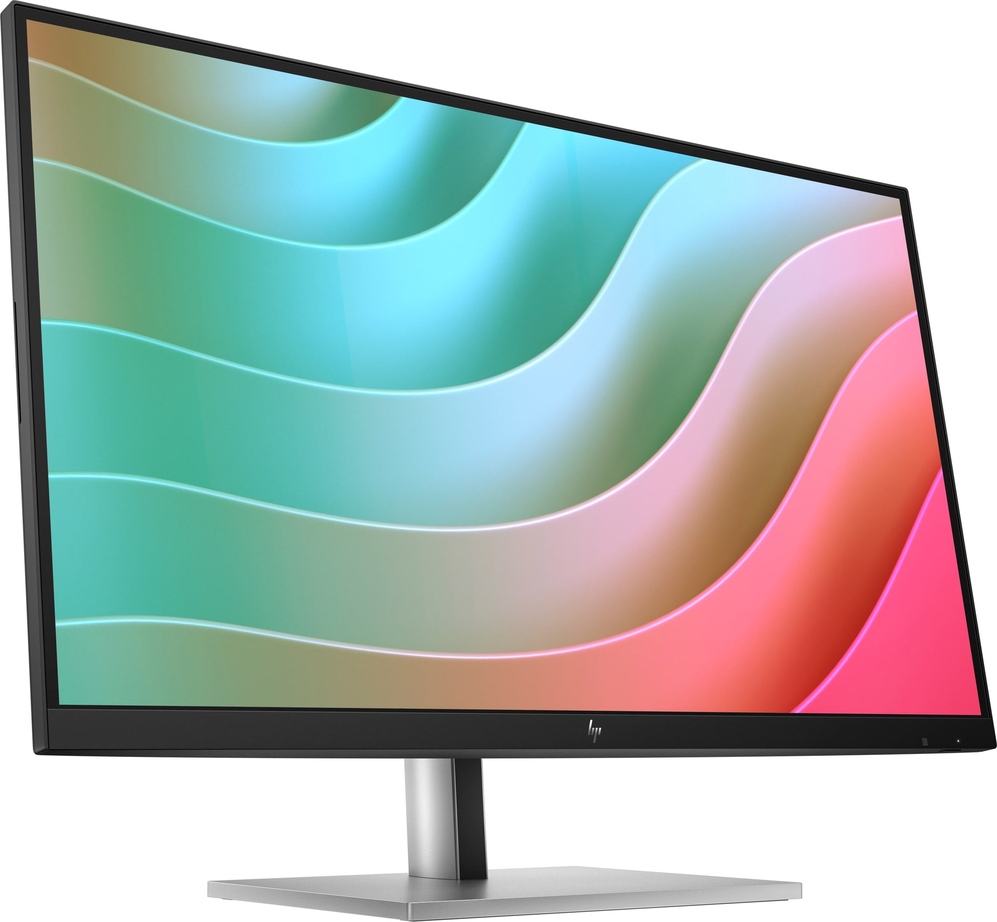 HP E27k G5 – Monitor, 27", 3840 × 2160 (UHD 4K), IPS, 60 Hz, 350 cd/m², USB-C, VESA 100 × 100, Schwarz, Silber