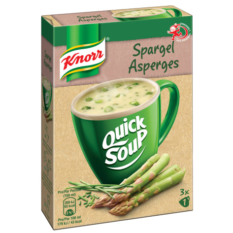 Knorr Quick Soup Suppe – Spargel – 3×42 g
