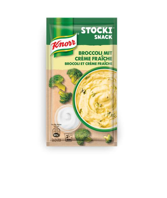 Knorr Stocki Snack – Broccoli mit Crème Fraîche – 45 g