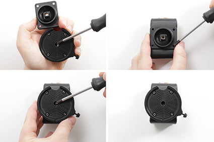Brodit Auto-Halterung, Magnethalter mit Ladefunktion – für iPhone 12–14 (MagSafe) – Schwarz