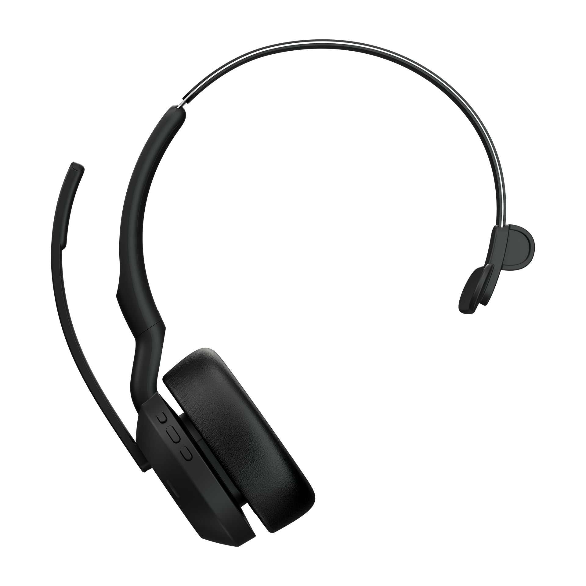 Jabra Evolve2 55 Office-Headset – On-Ear, Mono, BT, ANC, MS Teams zertifiziert, mit USB-C-Dongle