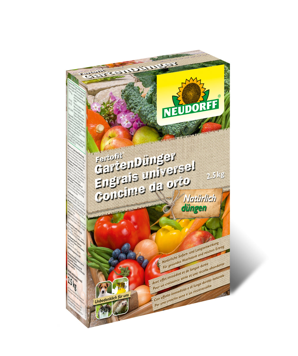 Neudorff Dünger, Fertofit, 2,5 kg, Granulat, Bio – 1 Stück