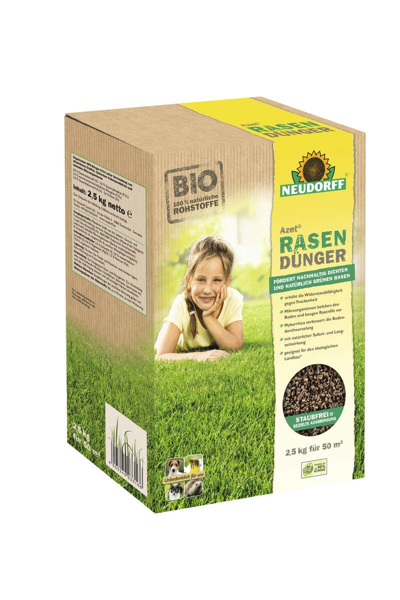 Neudorff Mikronährstoff-Dünger, Organischer Dünger, 2,5 kg, Granulat – für Rasengras – 1 Stück