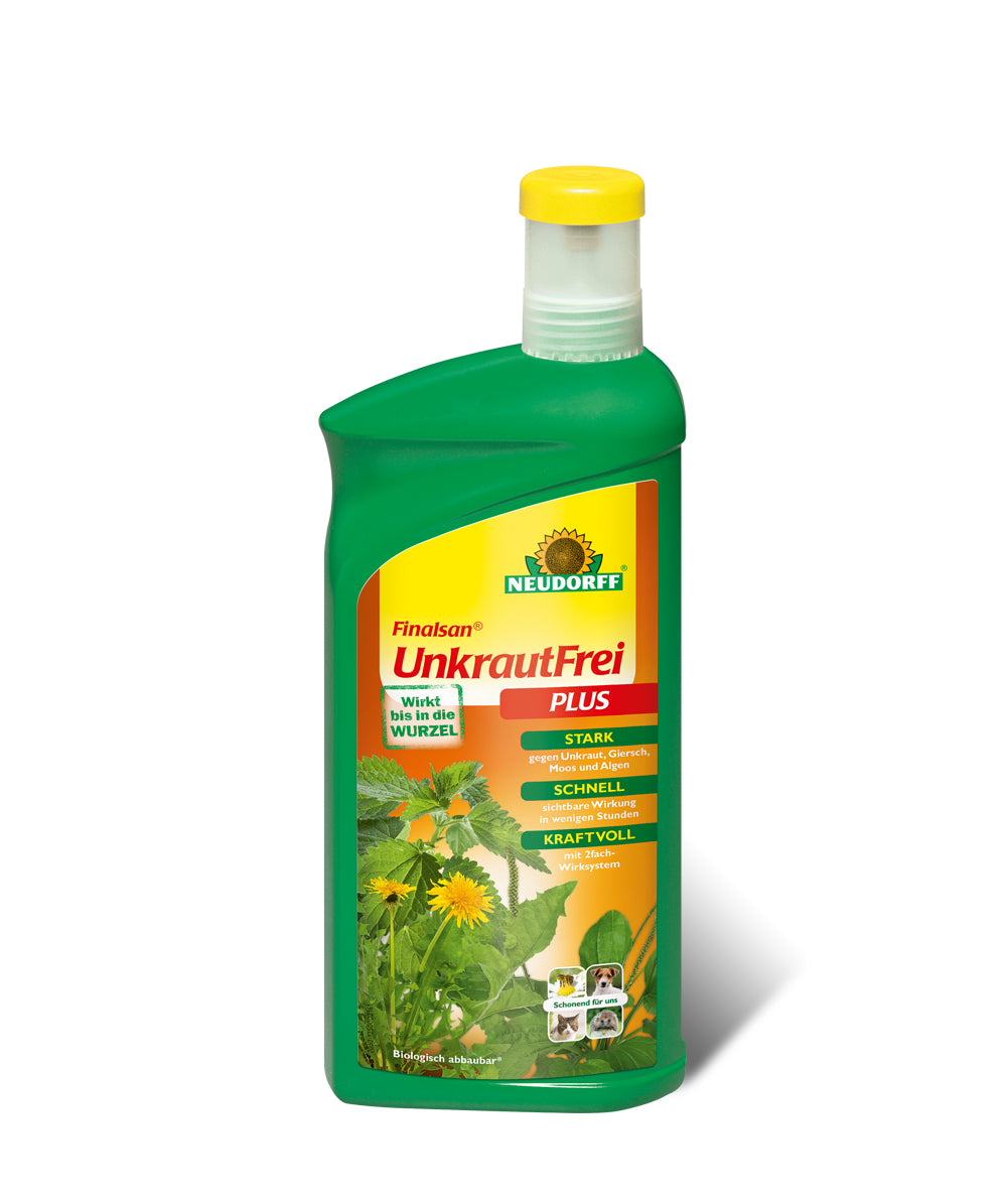 Neudorff Finalsan Unkrautfrei Plus – 500 ml – Konzentrat – für Unkraut