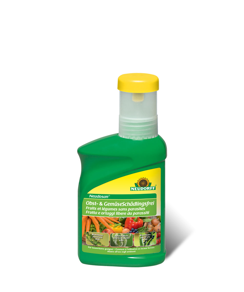 Neudorff Neudosan Obst+Gemüse Schädlingsfrei – 250 ml – Konzentrat – für Obst und Gemüse