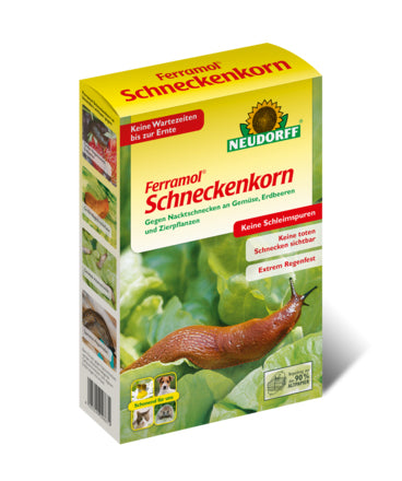 Neudorff Ferramol Schneckenkorn – 500 g – für Schnecken