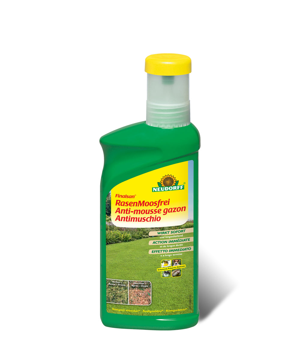 Neudorff Finalsan Rasen Moosfrei Konzentrat – 500 ml – für Moos
