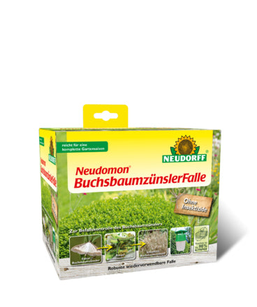 Neudorff Insektenfalle – grün – für Buchsbaumzünsler