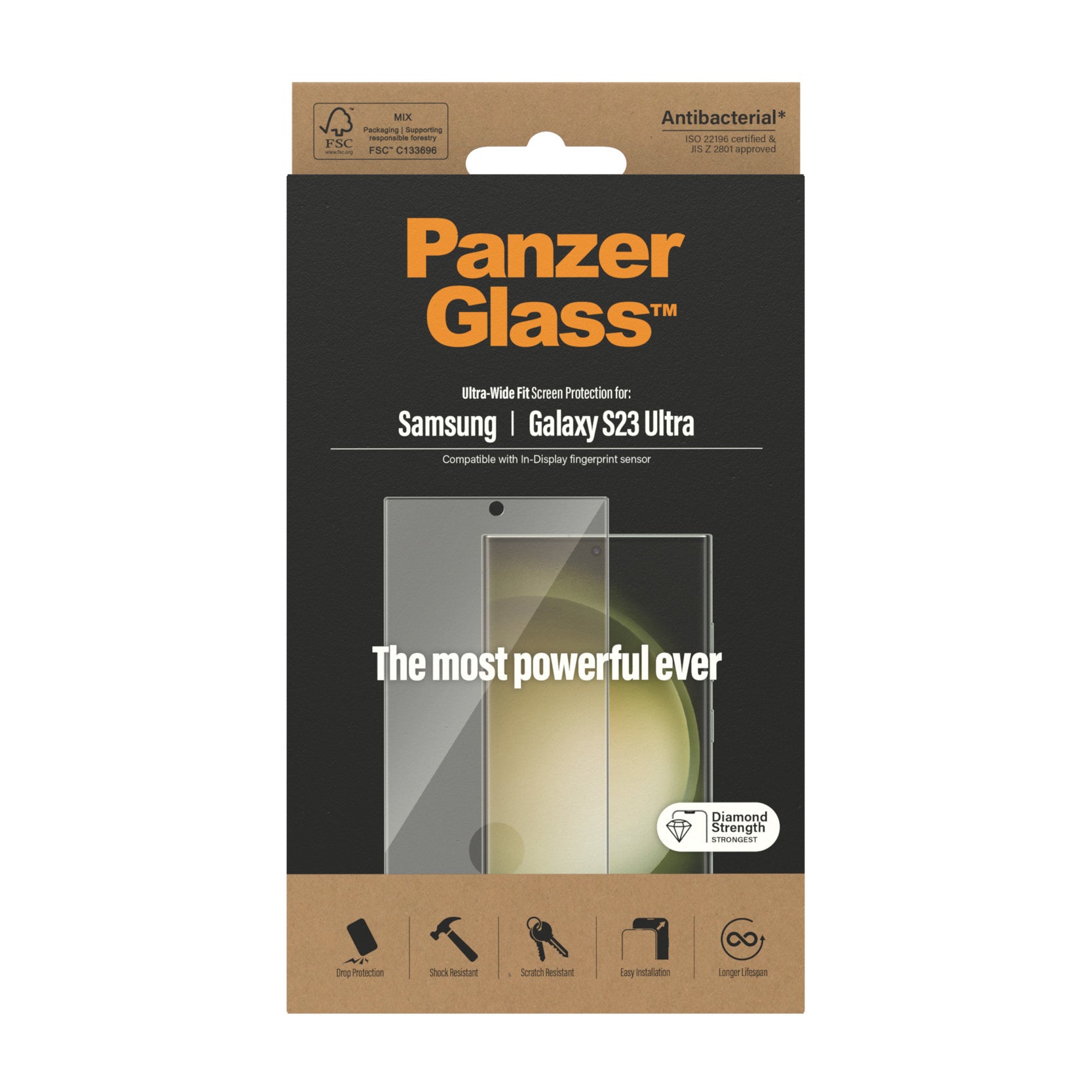 PanzerGlass Backcover – für Samsung Galaxy S23 Ultra – transparent