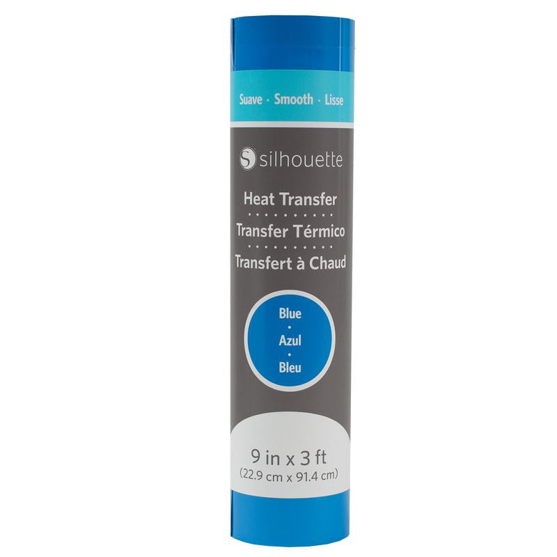 Silhouette Aufbügelfolie (HTV), Flex, Blau, 22,9 × 91,4 cm, 1 Rolle