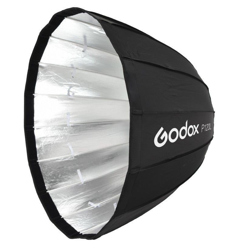 Godox P120L Parabolische Octa-Softbox – 120 cm – Schwarz