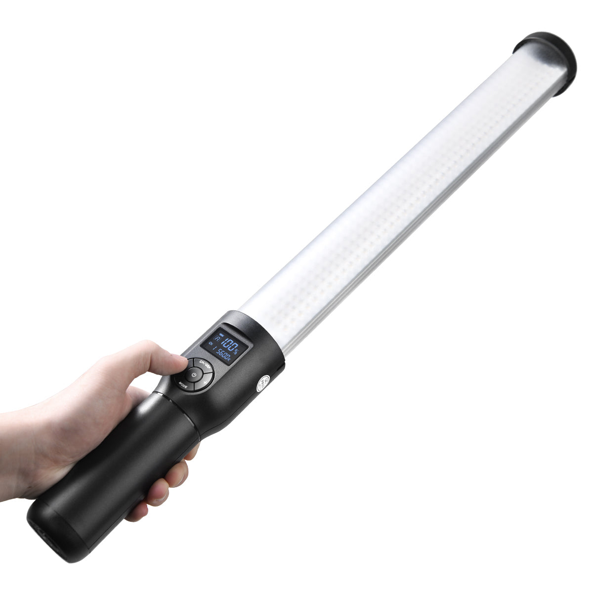 Godox LC500 ICE LED-Leuchtstab – 1200 lux, 3300–5600 K, Akku 2600 mAh – Schwarz