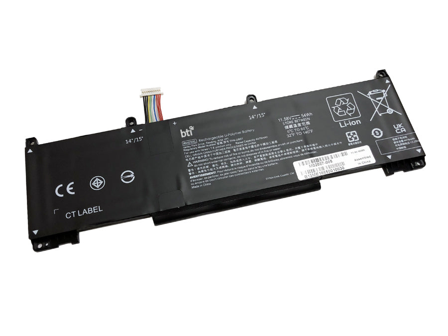 BTI Notebook-Akku – für HP ProBook 640 G8 – 45 Wh, 11,4 V (3 Zellen) – Schwarz