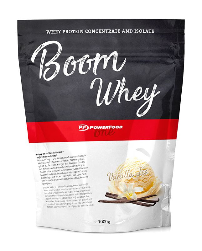 PowerFood Whey Protein Vanille – laktosefrei – 1 kg
