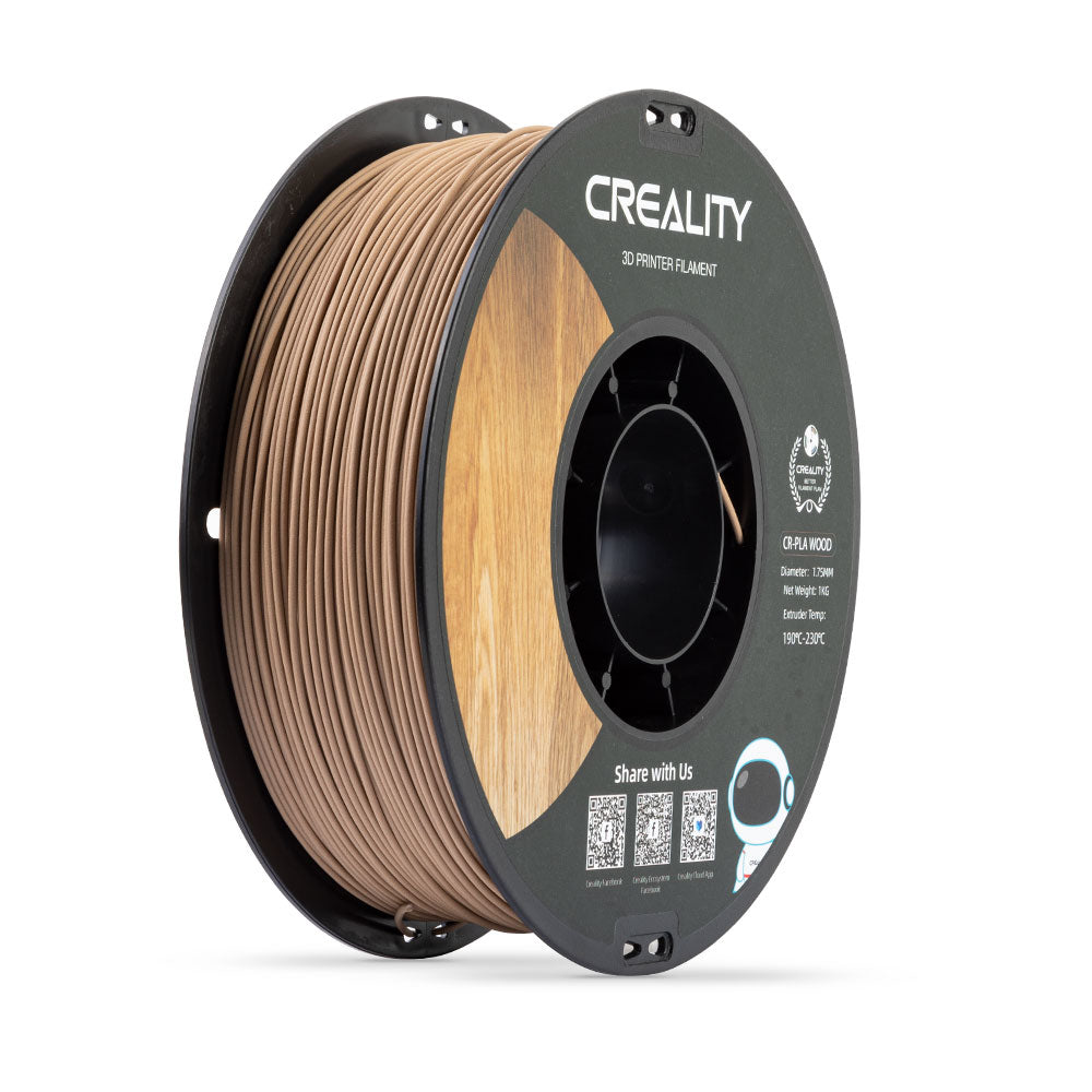 Creality 3D-Drucker-Filament PLA (Holzfaser) 1,75 mm Braun, 1 kg