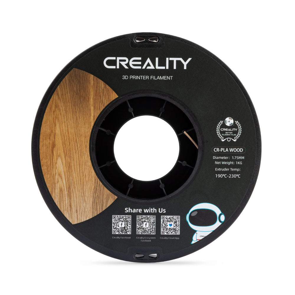 Creality 3D-Drucker-Filament PLA (Holzfaser) 1,75 mm Braun, 1 kg