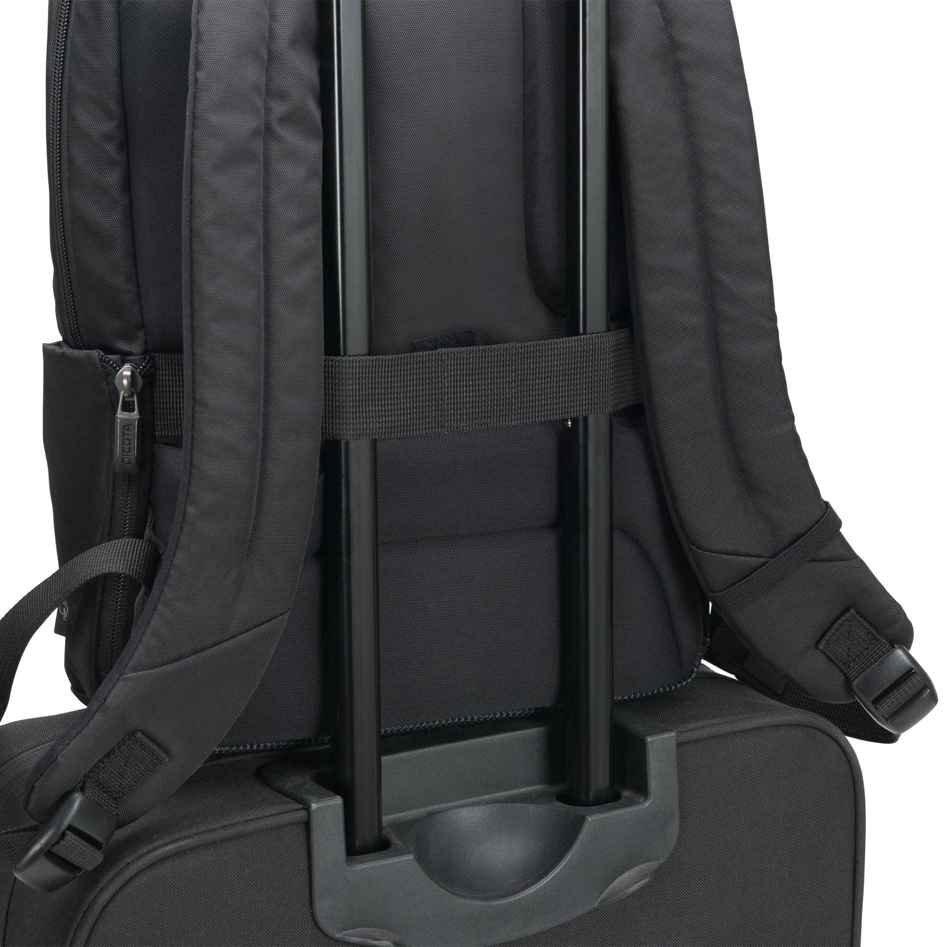 DICOTA Eco Slim PRO Notebook-Rucksack für Notebooks bis 14,1" – Aus recyceltem PET – Schwarz
