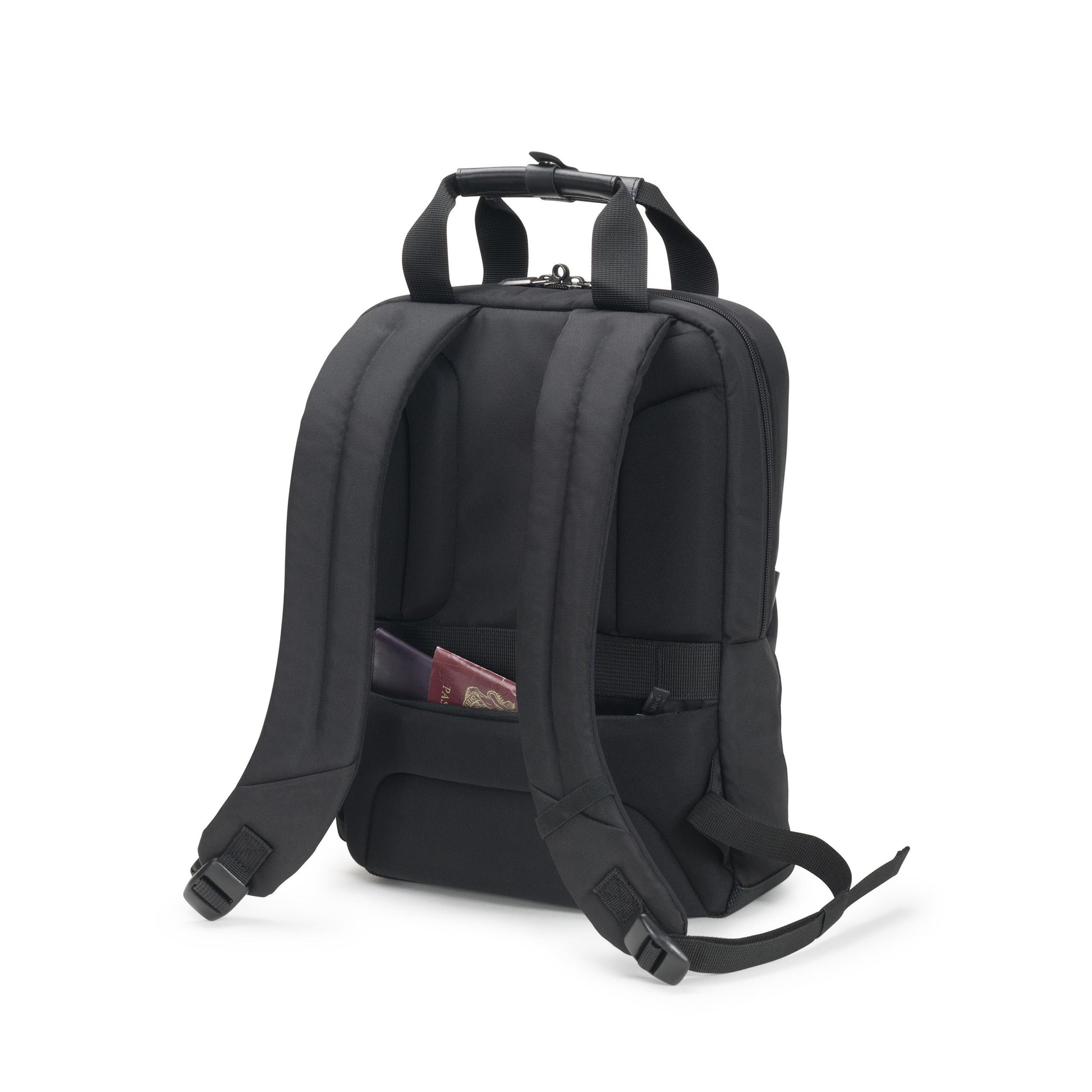 DICOTA Eco Slim PRO Notebook-Rucksack für Microsoft Surface – bis 15", abschliessbar, wasserdicht – Schwarz