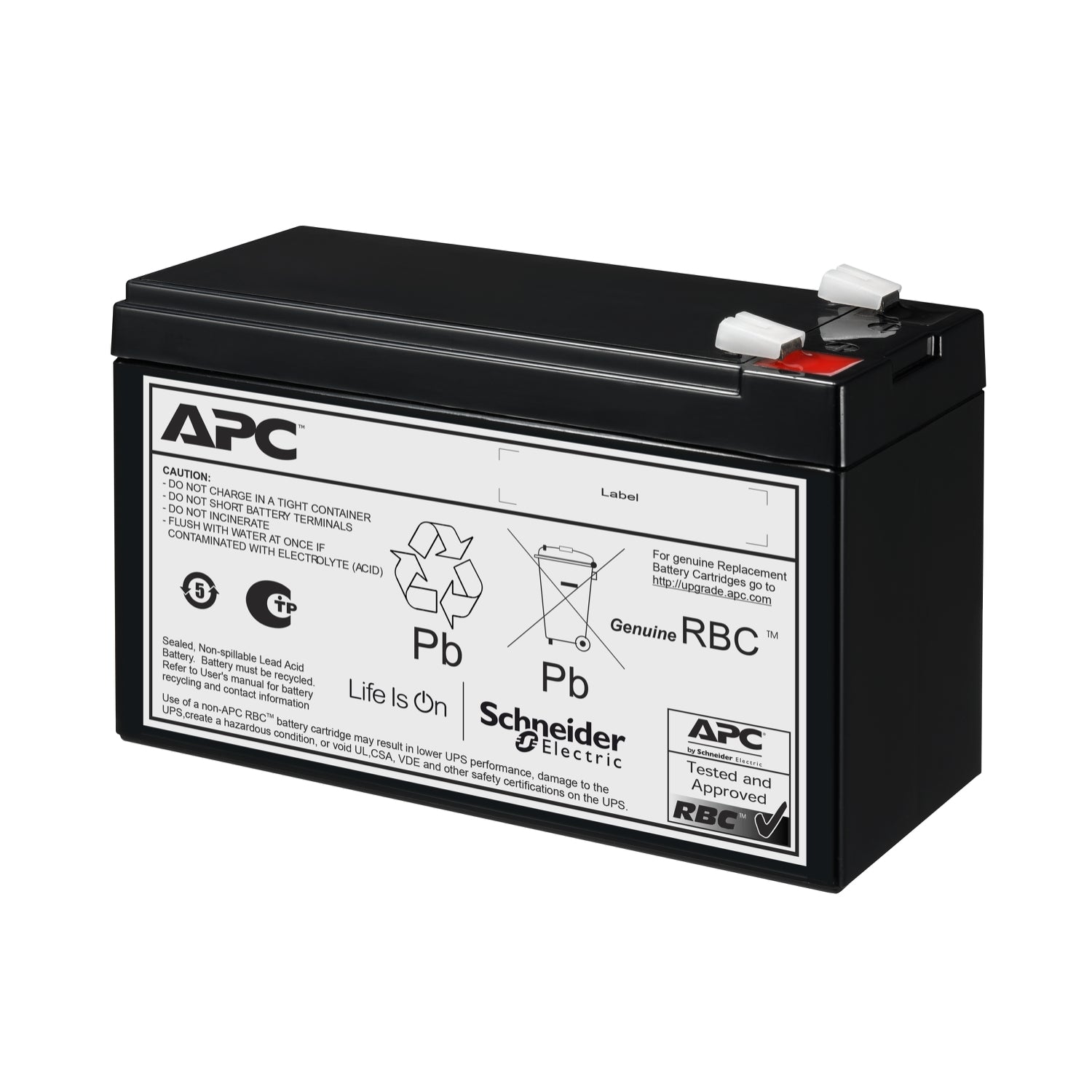 APC Ersatzbatterie RBC175, Blei (VRLA), 12 V – 1 Stk.
