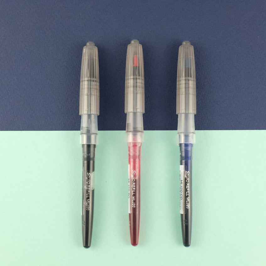 Pentel Kugelschreiber-Mine – Rot, 0,7 mm, geruchsarm