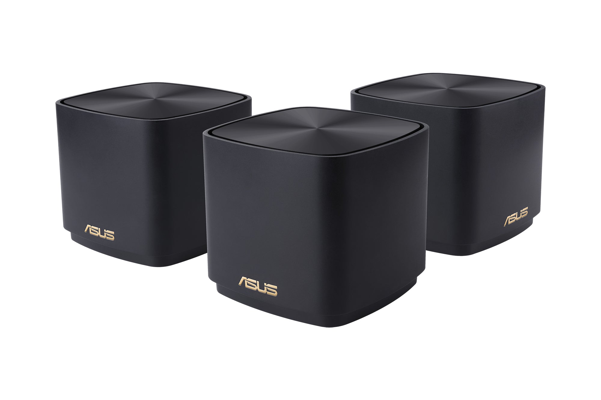 ASUS ZenWiFi XD4 Plus Mesh-Set (3er) – Wi-Fi 6 (802.11ax), Dual-Band (2,4/5 GHz), je 2× LAN