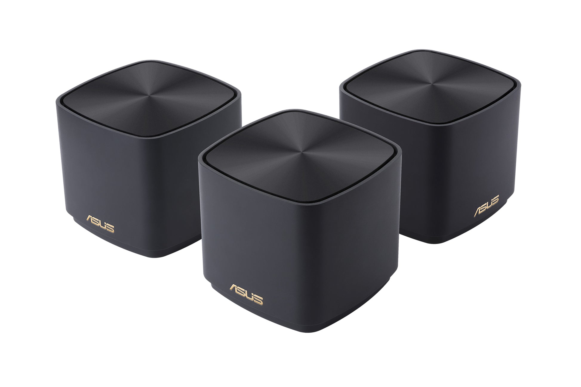 ASUS ZenWiFi XD4 Plus Mesh-Set (3er) – Wi-Fi 6 (802.11ax), Dual-Band (2,4/5 GHz), je 2× LAN