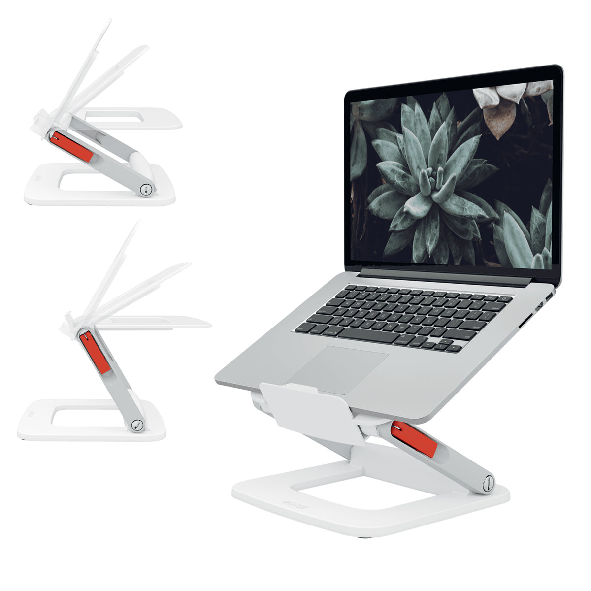 Leitz Laptop-Ständer – für Laptops bis 15", höhenverstellbar, bis 2,5 kg – Weiss