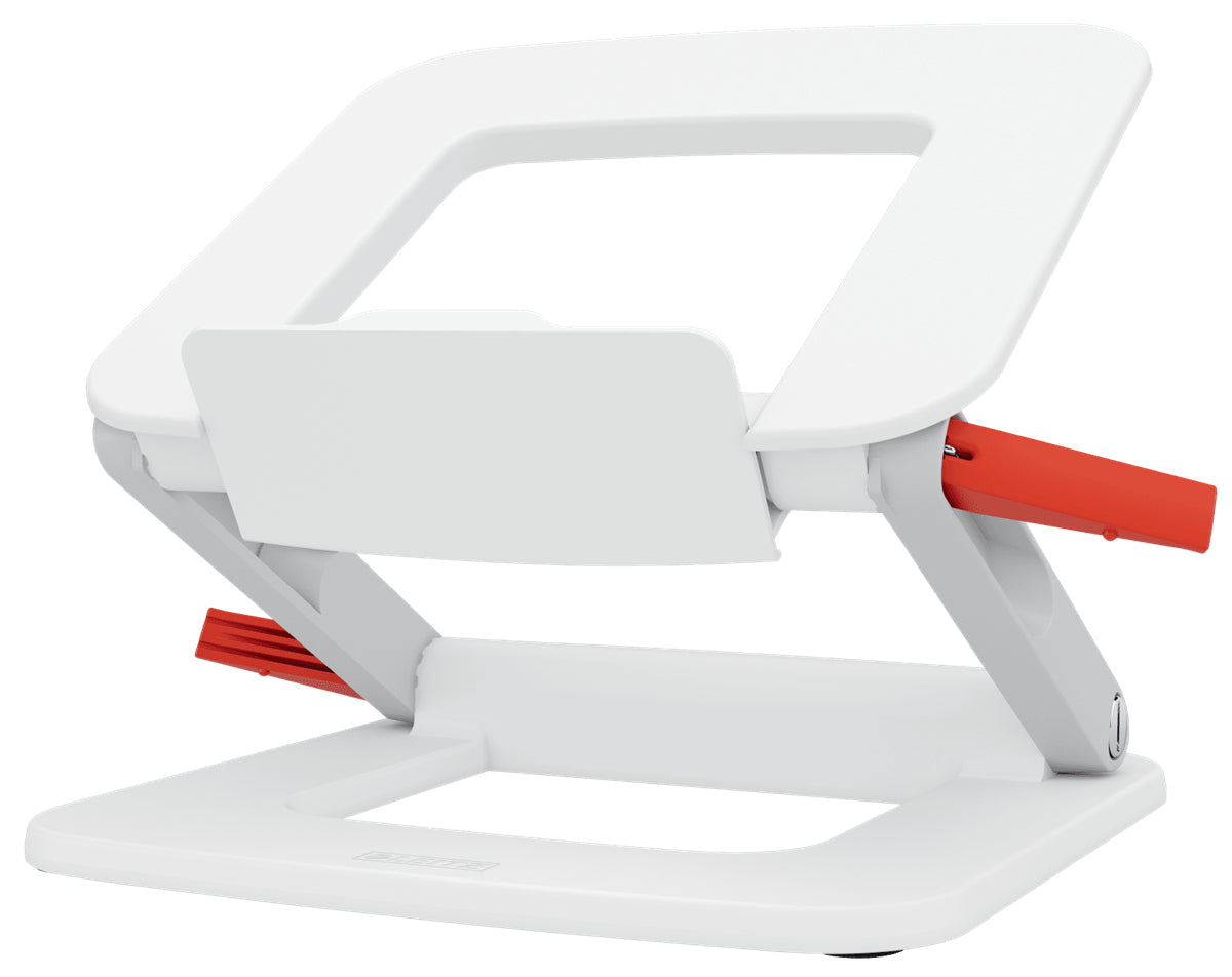 Leitz Laptop-Ständer – für Laptops bis 15", höhenverstellbar, bis 2,5 kg – Weiss