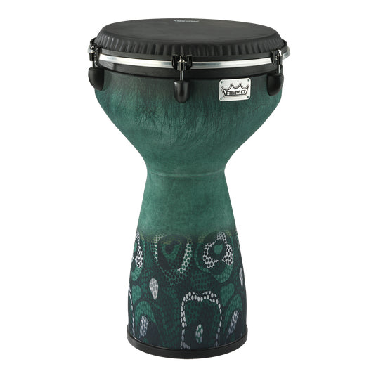REMO Flareout Djembe – 13" Djembe, Grün
