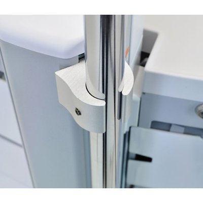 Ergotron SV IV – Monitorarm Tischhalterung – Klemme/Durchführung – bis 11,3 kg/Monitor – Aluminium – Silber